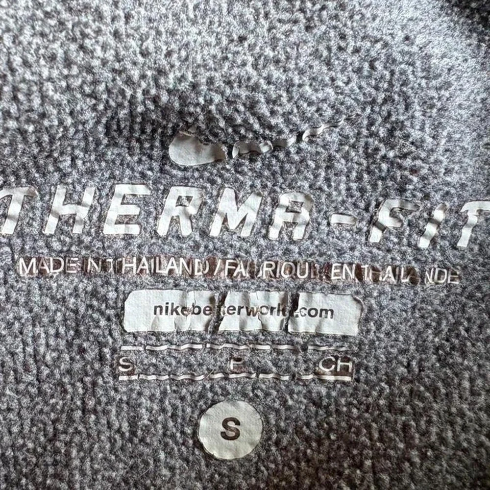NIKE Women's Therma-FIT Thermal Training Pants Heather Gray Straight Leg Small